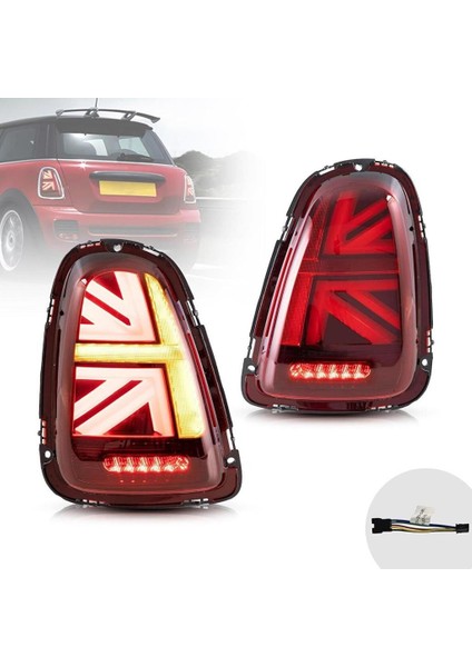 Mını Cooper R56 ile Uyumlu Stop Kırmızı 2007-2013