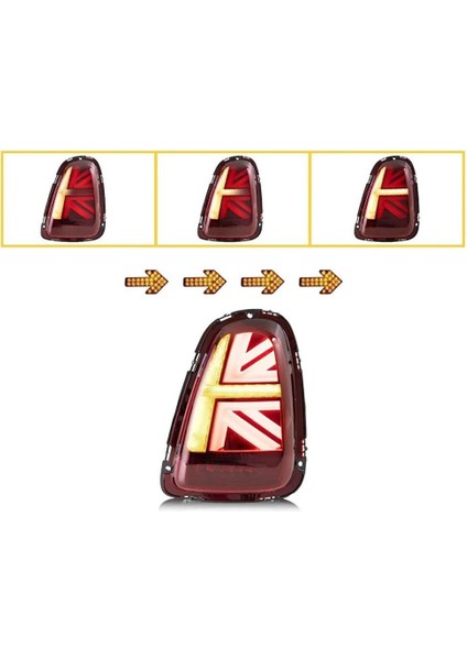 Mını Cooper R56 ile Uyumlu Stop Kırmızı 2007-2013 fiyatları