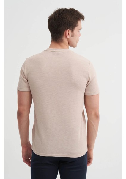 Bej Erkek T-Shirt 4240 fırsatları