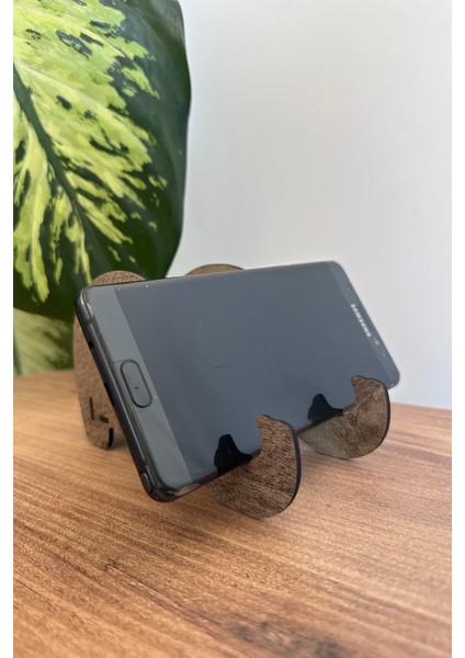 Ahşap Fil Telefon ve Tablet Tutucu - Masa Üstü Sabitleyici Stand Telefon Tutacağı modelleri