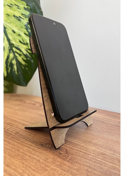 Ahşap Köpek Telefon ve Tablet Tutucu - Masa Üstü Sabitleyici Stand Telefon Tutacağı modelleri