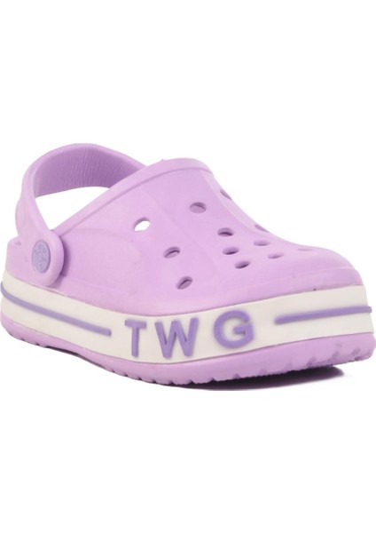 Lila Eva Hafif Kadın Terlik TWG-216 G