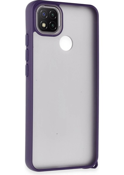 Xiaomi Redmi 9c Kılıf Elegant Kapak - Derin Mor Bstmy