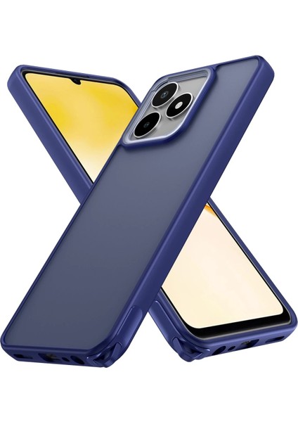Realme C53 Kılıf Elegant Kapak - Lacivert Bstmy