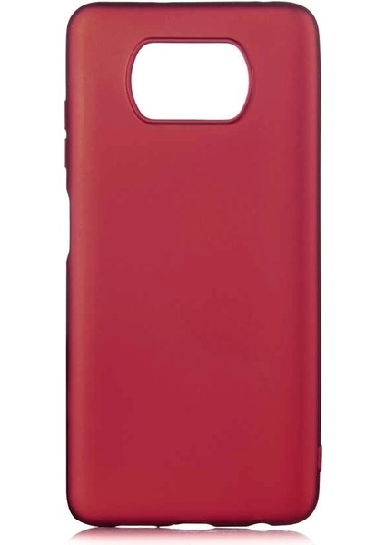 Xiaomi Poco X3 Uyumlu Kılıf Pürüzsüz Premier Silikon Kapak