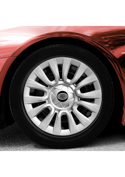 Chevrolet Kalos 15 Inç Jant Kapağı Amblemli Gri (4 Adet) 109 Wg