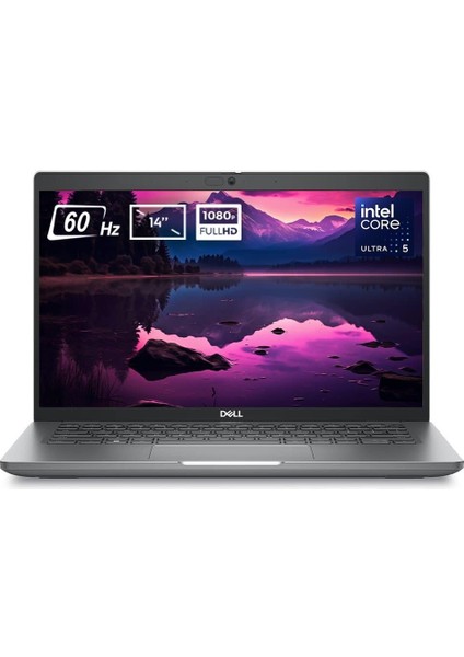 Latitude 5450 N009L545014U Intel Coreultra 5 135U 16GB 512GB SSD 14" Fhd Ubuntu Tasinabilir Bilgisayar
