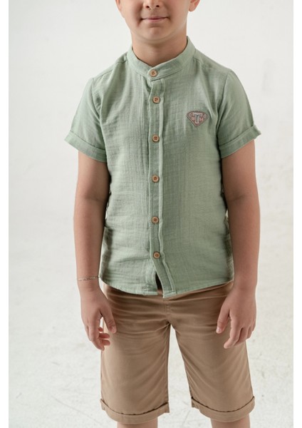 Hakim Yaka Şortlu Erkek Çocuk Takım 2551 indirimleri