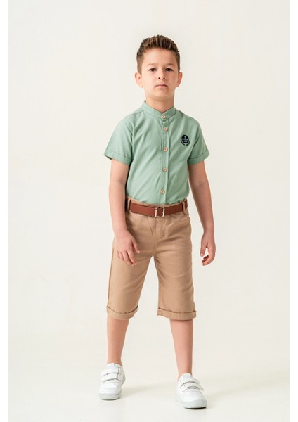 Hakim Yaka Şortlu Erkek Çocuk Takım 2544 indirimleri