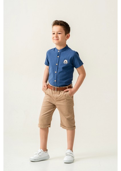 Hakim Yaka Şortlu Erkek Çocuk Takım 2544 fiyatları