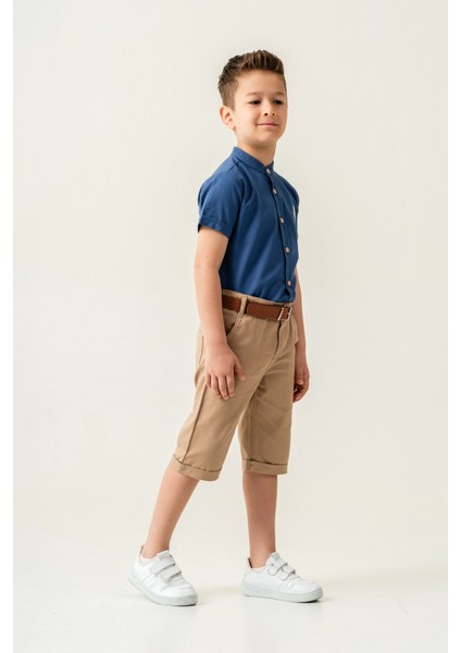 Hakim Yaka Şortlu Erkek Çocuk Takım 2544 fırsatları