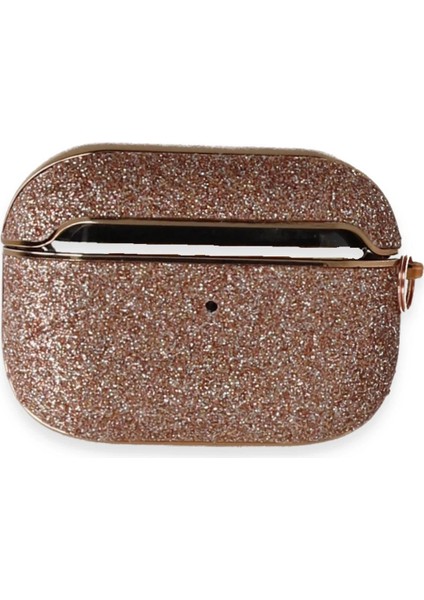 Airpods Pro 2 (2.nesil) Spell Simli Kılıf - Rose Gold Bstmy