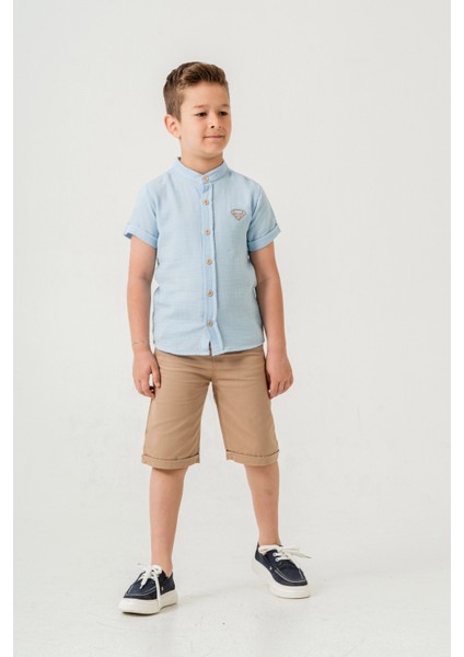 Hakim Yaka Şortlu Erkek Çocuk Takım 2551 fiyatları