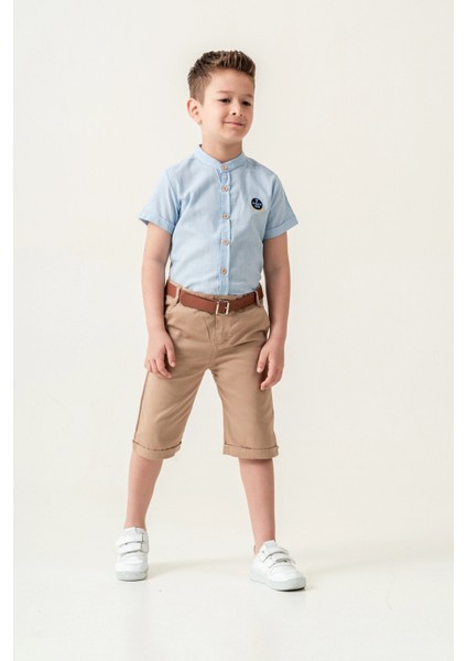 Hakim Yaka Şortlu Erkek Çocuk Takım 2544 fiyatları