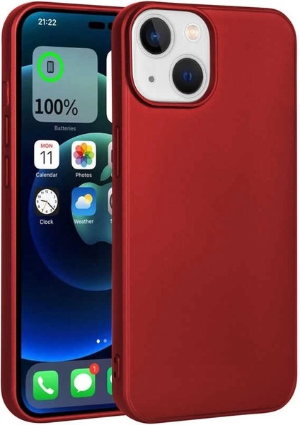 iPhone 14 Plus Uyumlu Kılıf Pürüzsüz Premier Silikon Kapak