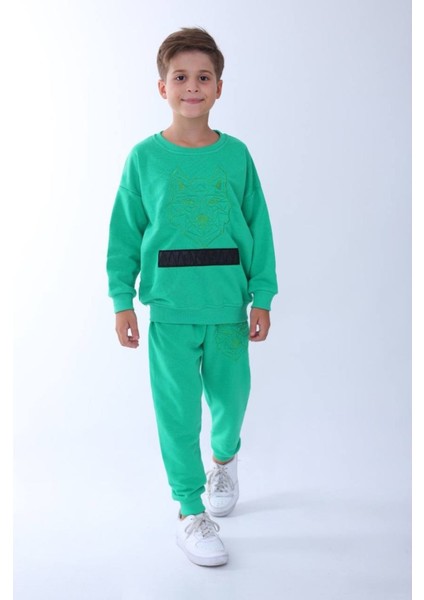 Kurt Kabartmalı 2 Iplik Erkek Eşofman Takımı modelleri