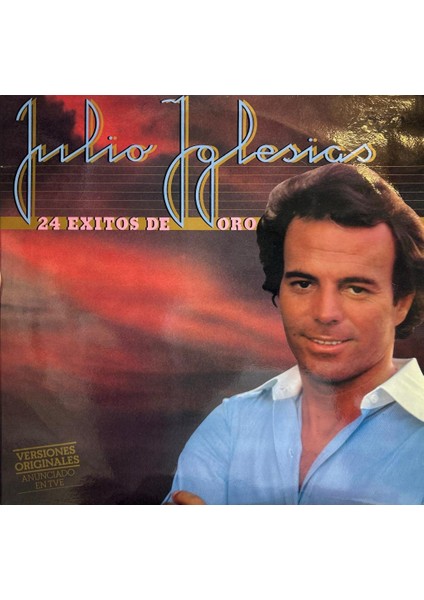 Julio Iglesias – 24 Exitos De Oro 2xlp 1979 Baskı