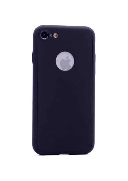 Apple iPhone 7 Kılıf Zore 360 3 Parçalı Rubber Kapak