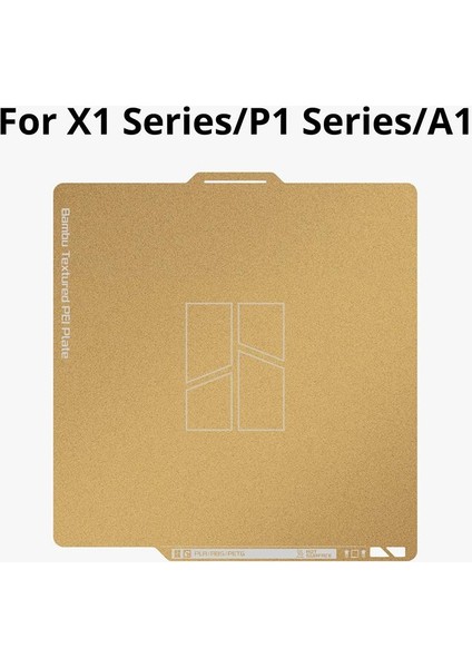 Bambu Lab X1-P1-A1 Uyumlu Çift Taraflı Pütürlü Pei TABLA-FAP007 fiyatları