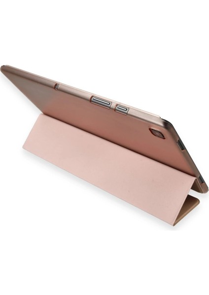 Samsung Galaxy T220 Tab A7 Lite 8.7 Kılıf Tablet Smart Kılıf - Rose Gold Bstmy