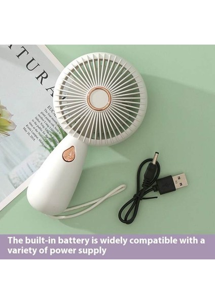 Mini Fan USB Vantilatör El Fanı Taşınabilir Vantilatör Şarjlı