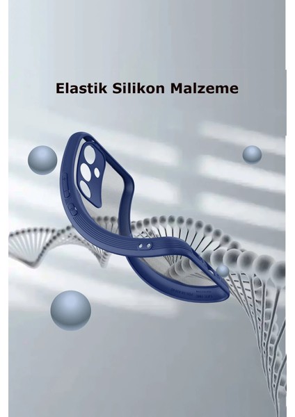 Samsung Galaxy A54 5g Kılıf Platin Silikon - Siyah Bstmy