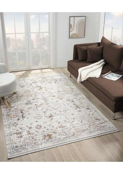 Arvel AR001A Beyaz Multi Koridor Halısı Mutfak Halısı Salon Halısı