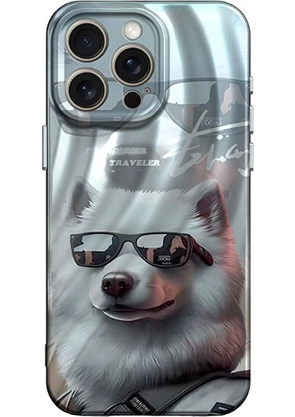 Iphone 14 Pro Max Kılıf Crew Desenli Kapak - Köpek Bstmy