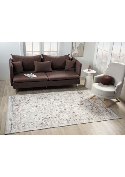 Arvel AR001A Beyaz Multi Koridor Halısı Mutfak Halısı Salon Halısı