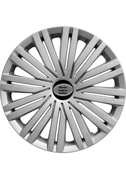 Seat Leon 14 Inç Jant Kapağı Amblemli Gri (1 Adet) 125 Wg