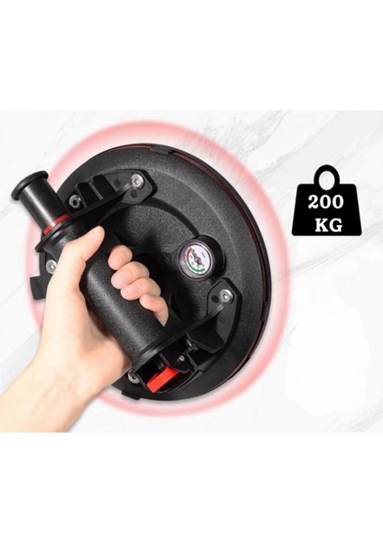 Pompalı Vantuz Cam Seramik Fayans Taşıma 200 kg Kapasite Özel Çantalı fiyatları