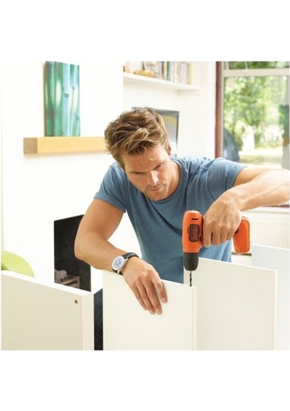 Black+Decker Bdcd8 7.2V 1.5AH Lı-Ion Akülü Vıdalama
