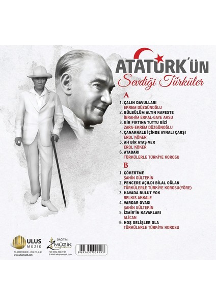 Atatürk'ün Sevdiği Türküler (Plak)