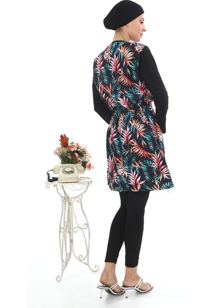 Bayan Tesettür Mayo Fermuarlı Boğazlı Renkli Esnek Kumaş Rahat Kalıp modelleri