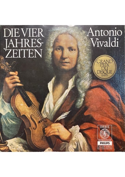 Antonio Vivaldi Die Vier Jahres-Zeiten Lp Plak