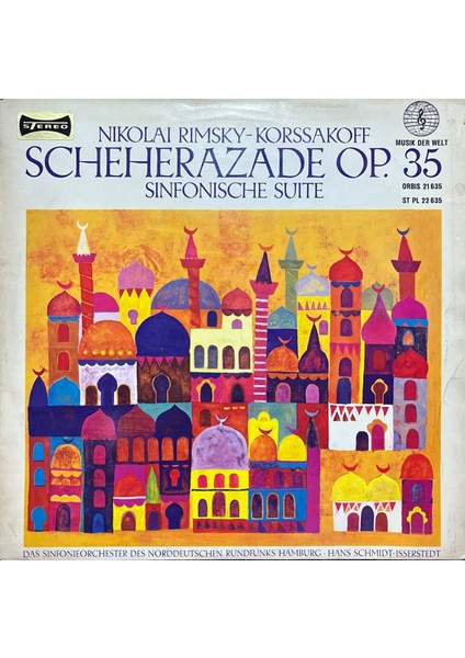 Nikolai Rimsky Korssakoff Scheherazade Op. 35 Lp Plak