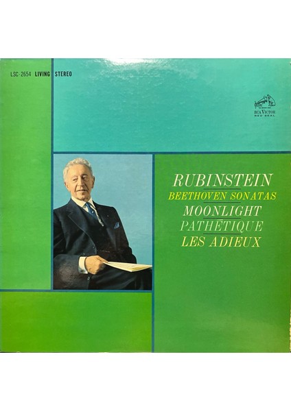 Artur Rubinstein Beethven Sonatas Lp Plak