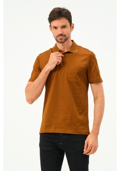 Classıc Kısa Kollu Mercerize Regular Erkek Polo Yaka Tshırt