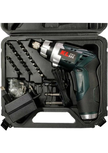 KLNM3613 3.6VOLT /1,5AH Li-Ion Şarjlı Tornavida 45 Parça Vidalama Ucu