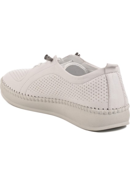 Beyaz Hakiki Deri Kadın Casual Ayakkabı 212 Z fırsatları
