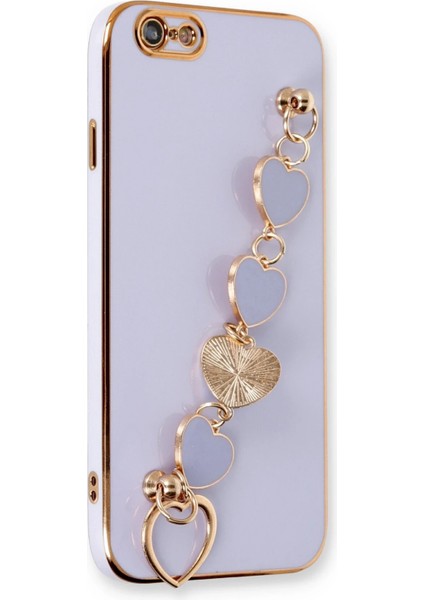 Iphone 6 Kılıf Esila Silikon - Lila Bstmy
