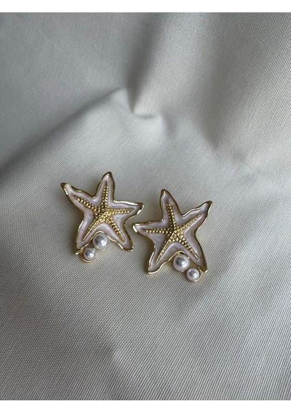 Incili, Sedefli Yıldız Küpe fırsatları