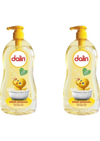Dalin Bebek Şampuanı 700 ml 6'lı– Hassas Ciltlere Özel Formül