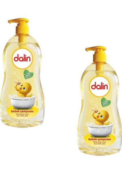 Dalin Bebek Şampuanı 700 ml 6'lı– Hassas Ciltlere Özel Formül