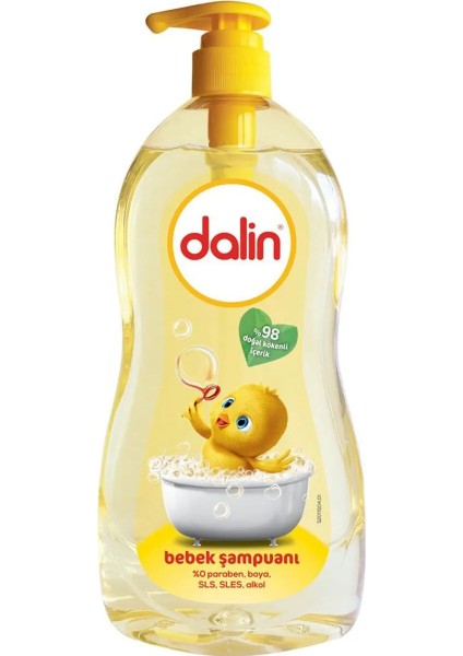 Dalin Bebek Şampuanı 700 ml 6'lı– Hassas Ciltlere Özel Formül