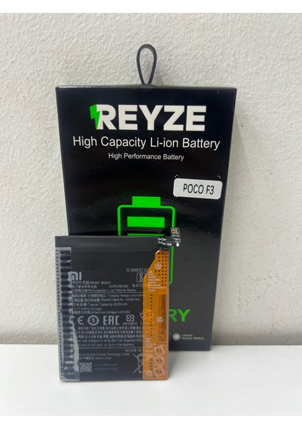 Reyze Poco F3 BM4Y Batarya