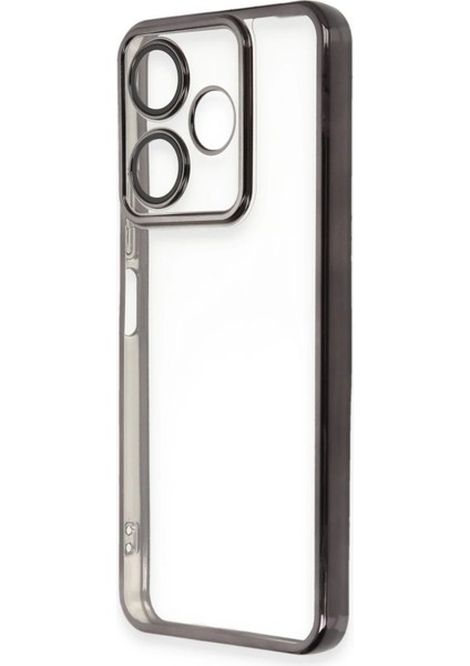 Xiaomi Redmi 13 4g Kılıf Razer Lensli Silikon - Siyah Bstmy