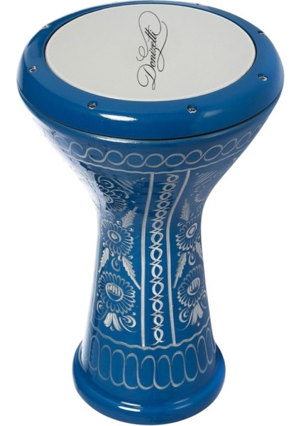 Erzincan El Işlemeli Mısır Çömlek Darbuka -Kılıf Hediyeli