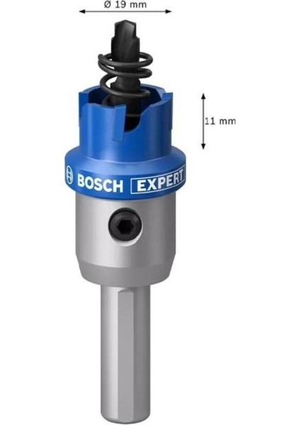Expert 19 mm Elmaslı Inox Panç Adaptörlü 2608901402 fiyatları