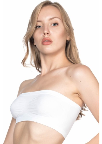 Beyaz Mı Emay 4002 Soft Straplez Büstiyer fiyatları